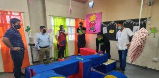 LA ESCUELA ESPECIAL RECIBIÓ UNA PLAZA BLANDA PARA DESARROLLO MOTRIZ