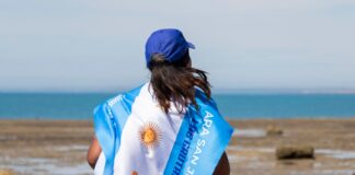 ATLETAS LOCALES CORRIERON EN EL HOMENAJE AL ARA SAN JUAN