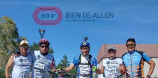 CINCO SALTOS FESTEJÓ SU CUMPLEAÑOS CON UN DUATLÓN CROSS