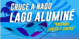CRUCE A NADO DEL LAGO ALUMINÉ