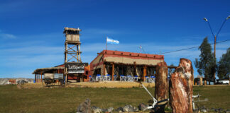 PAPÁ NOEL HACE UNA PARADA EN PASO CÓRDOBA