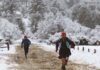 EL TEMPORAL DE NIEVE FUE PROTAGONISTA EN RUCA CHOROI