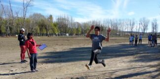 ALLEN ORGANIZA UN ENCUENTRO EVALUATIVO DE ATLETISMO