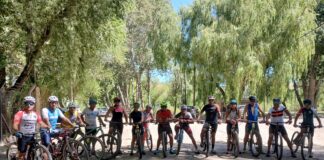 TRIATLÓN DE LA PERA: SE REALIZÓ EL RECONOCIMIENTO DE CIRCUITOS