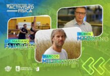 MAGNANO Y MILINKOVIC ESTARÁN EN LA FIESTA NACIONAL DE LA ACTIVIDAD FÍSICA