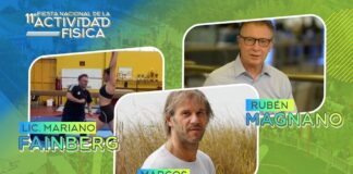 MAGNANO Y MILINKOVIC ESTARÁN EN LA FIESTA NACIONAL DE LA ACTIVIDAD FÍSICA