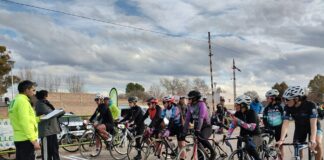 BUENA PRESENCIA DE CICLISTAS EN EL FESTIVAL DE ALLEN