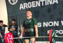 MARILEO LEVANTÓ 460 KILOS EN EL NACIONAL Y ADEMÁS BATIÓ UN RÉCORD