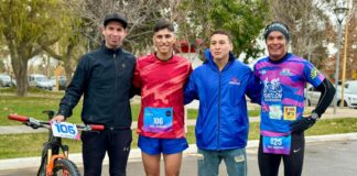 MOISÉS Y ARIINO FESTEJARON EN EL DUATLÓN ANIVERSARIO DE HUERGO