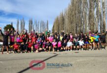ALLEN FUE ESCENARIO DE UN ENTRENAMIENTO ESPECIAL PARA EL MEDIO MARATON DE BUENOS AIRES