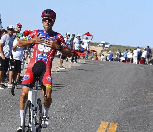 MALDONADO ES LIDER DE LA VUELTA AL VALLE