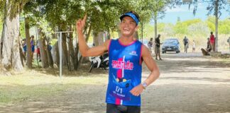 Moisés volvió a quedarse con el Triatlón de Huergo