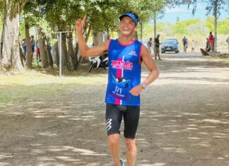 Moisés volvió a quedarse con el Triatlón de Huergo